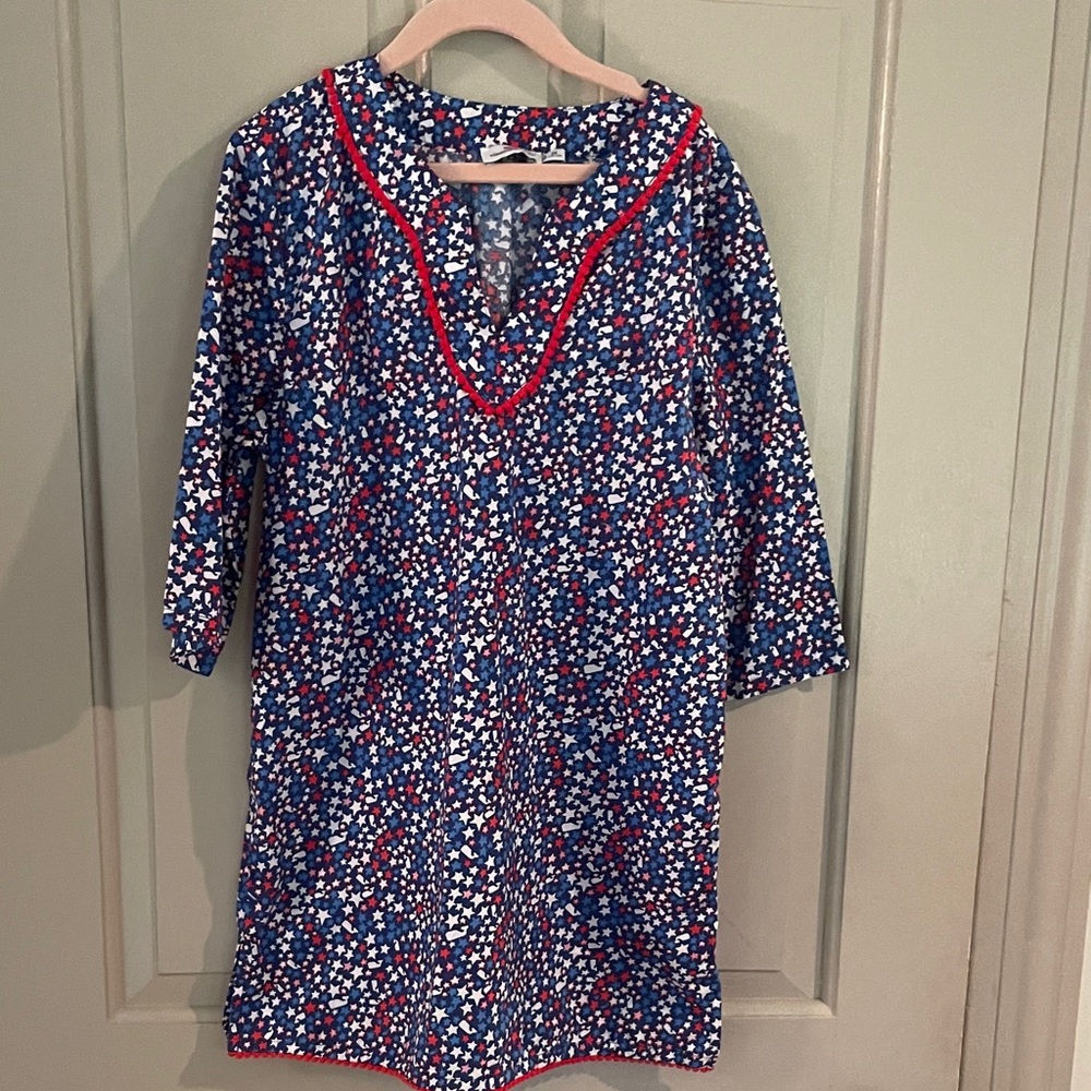 Vineyard Vines Patriotic Red/White/Blue Coverup